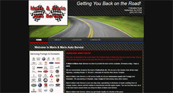 Desktop Screenshot of mandmautomotiveservice.com